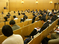 Ambience of the venue: Yayoi Auditorium